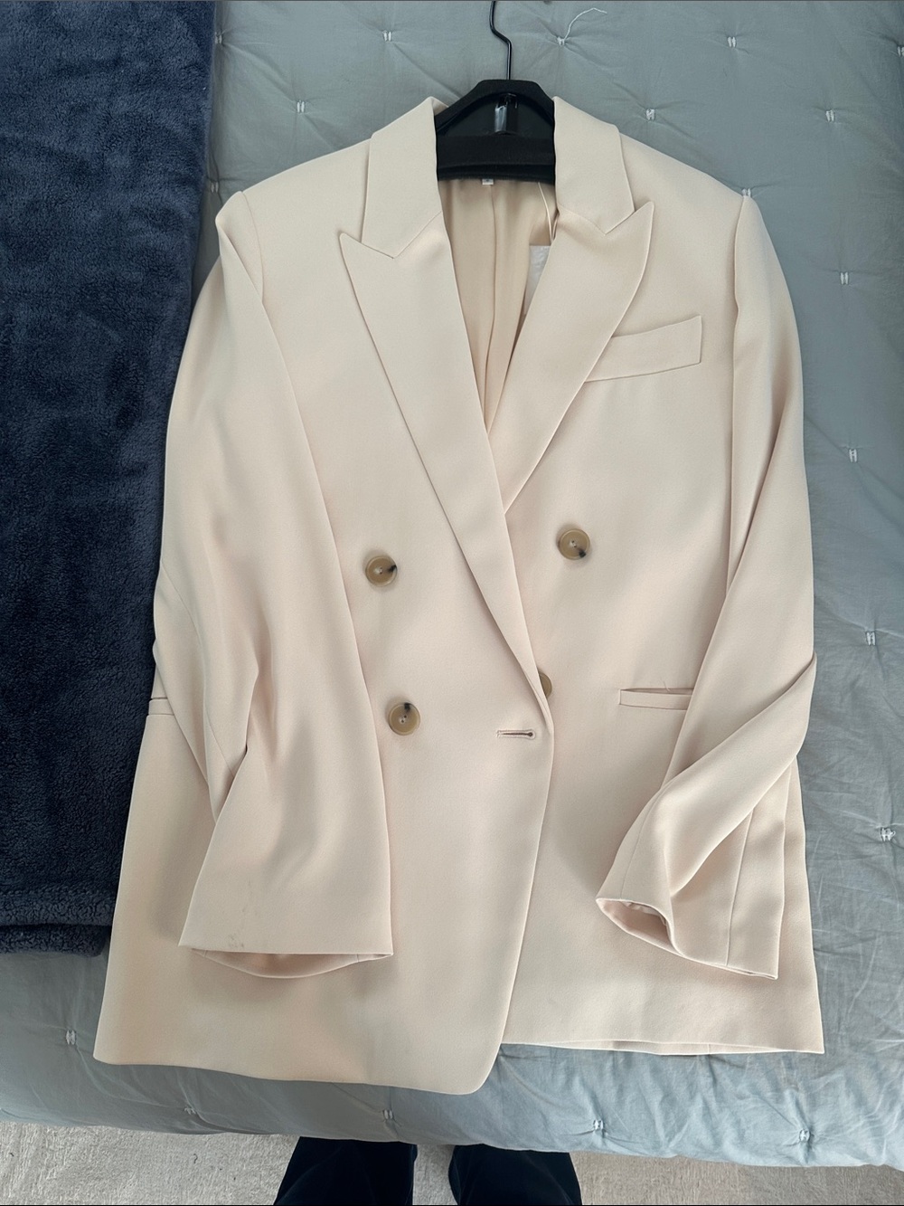 Vince off-white Double-Breasted Blazer